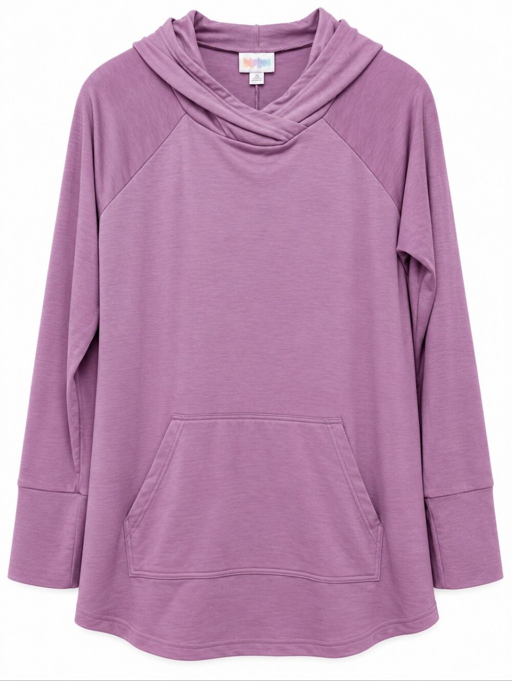 LuLaRoe Solid Lilac Purple Simply Comfortable Amber Hoodie Size Medium